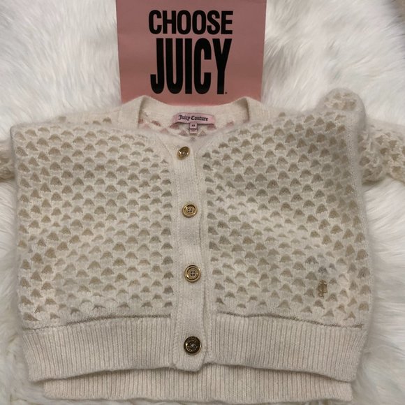 Juicy Couture Sheer Cardigan - Size XS - Picture 6 of 11